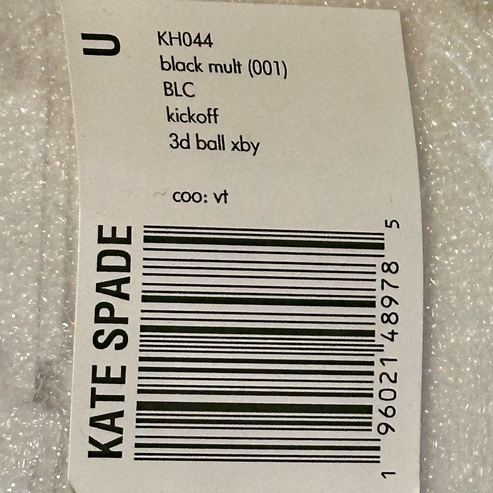 FACTORY SEALED! Kate Spade ♠️ Kick Off 3d Soccer Ball ⚽️ Bag - Picture 7 of 8